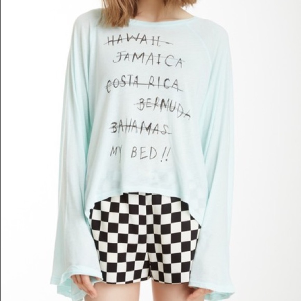 WildFox white My Bed shirt